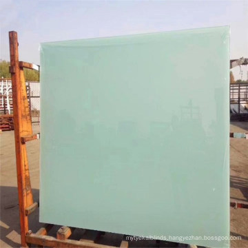 Chinese Factory prices frosted laminated Tempered glass for curtain wall decoration